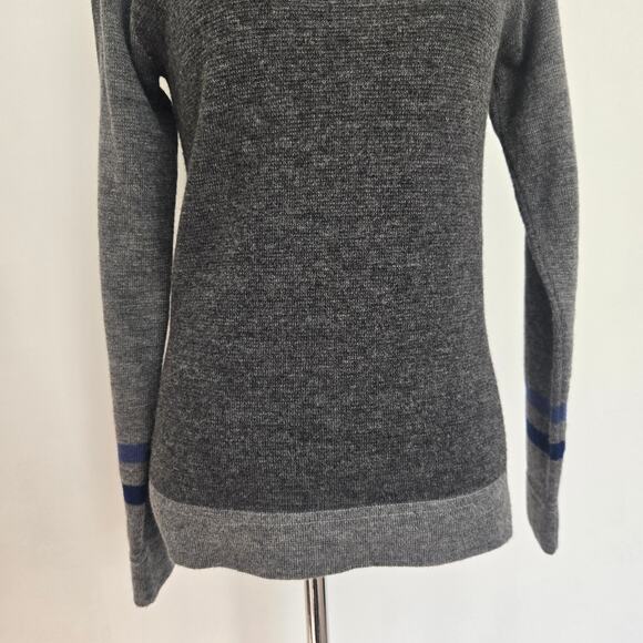 Cotopaxi Libre Sweater Cashilama Crew Neck Organic Gray Fitted Women Small - Picture 5 of 10